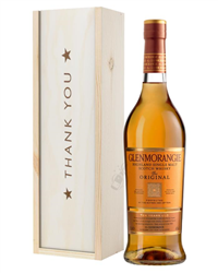 Glenmorangie Original Single Malt Whisky Thank You Gift In Wooden Box